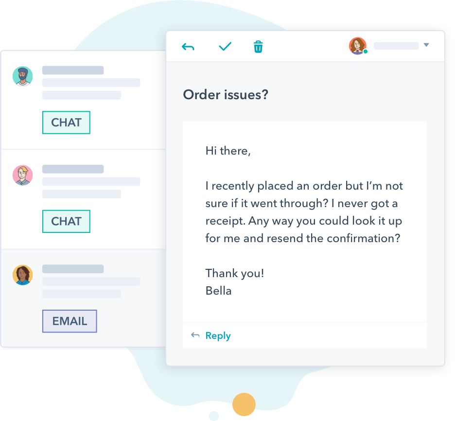 HubSpot Service Hub - εργαλείο προβλημάτων και παρακολούθησης