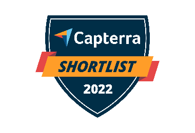 Capterra Shortlist badge 2022