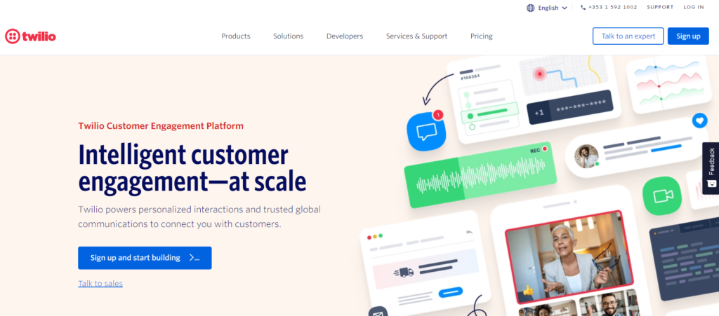 Αρχική σελίδα Twilio