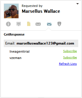 Συνδρομή GetResponse LiveAagent
