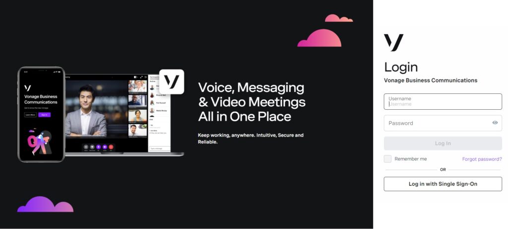 Αρχική σελίδα Vonage business communications