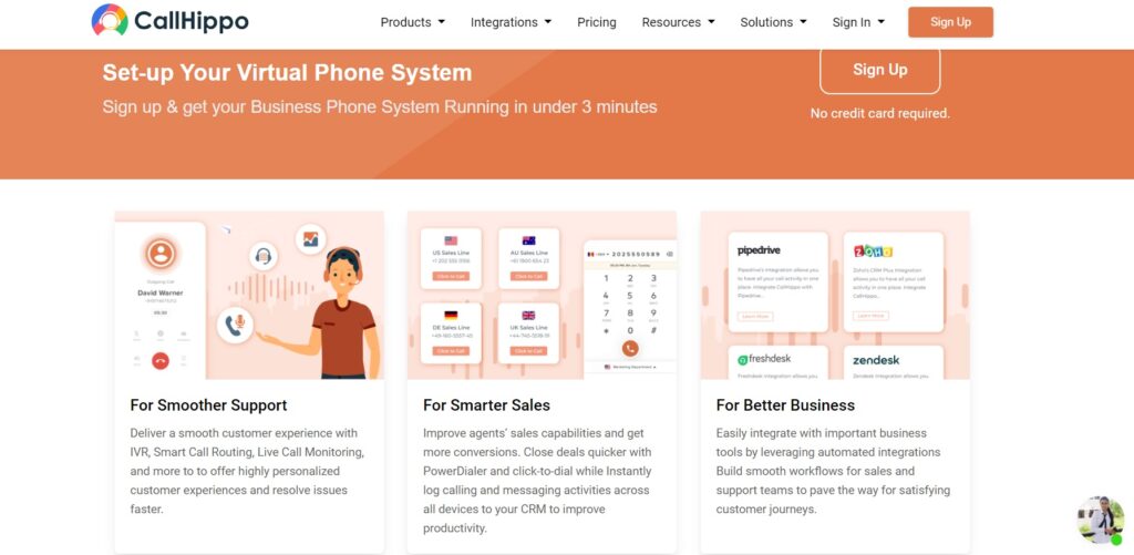 Αρχική σελίδα CallHippo