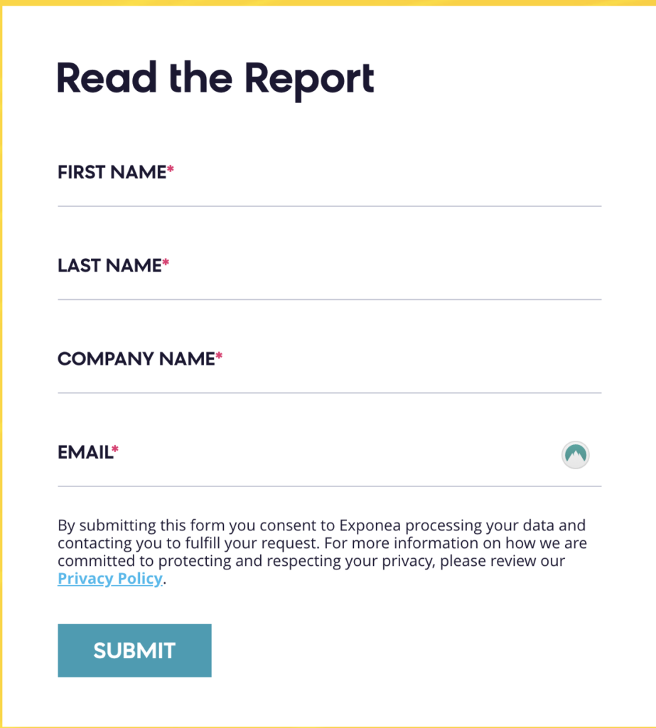 Η περιορισμένη αναφορά του Exponea