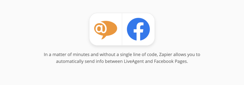 Ενσωμάτωση LiveAgent και Facebook στο Zapier