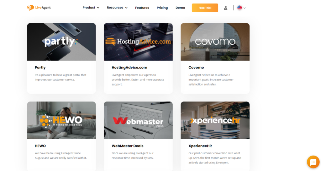 LiveAgent - μαρτυρίες