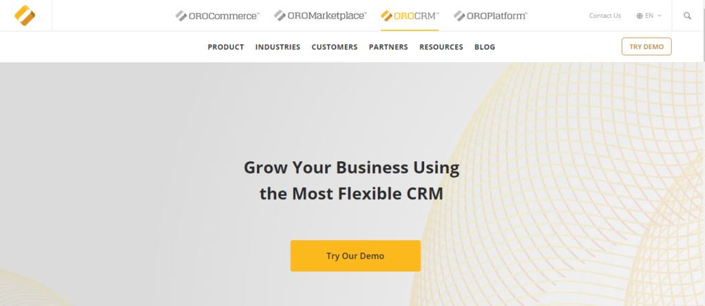 orocrm_αρχική σελίδα Λογισμικό OroCrm CRM